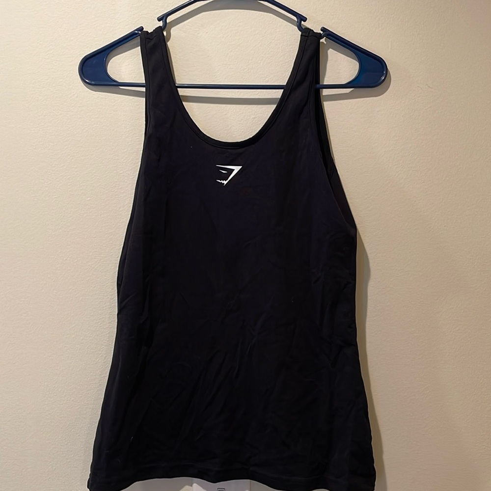 NWT Gymshark core vest black